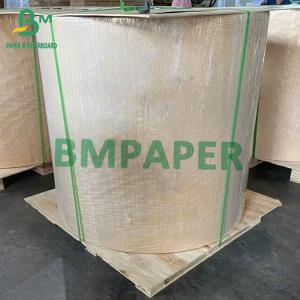 Quality 80gsm Golden Kraft Paper Rolls For Envelope Paper Express Bubble Bags 787mm 1092mm wholesale