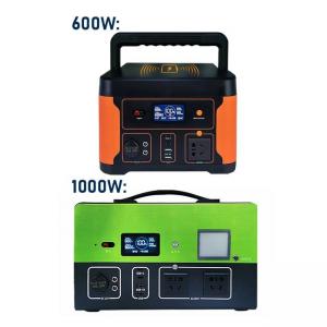 Quality Durable Camping Battery Generator , Outdoor Power Station 1000 Watt LiFePO4 wholesale