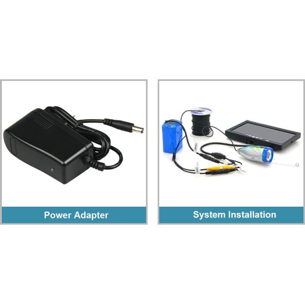 Waterproof Underwater Fishing Camera 7inch 1000TVL HD