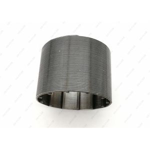 Buy cheap Petrochemical Stainless Steel 304 Wedge Wire Filter 0.1mm Slot from wholesalers