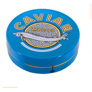 Buy cheap 30 gm caviar tin box,50 gm caviar tin box,100 gm caviar tin box,125gm caviar tin from wholesalers
