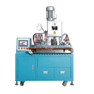Automatic PLC Controlled Shark Teeth Connector Crimping Machine