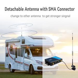 China Metal Shell 32User Wifi Wireless Industrial 4G LTE Router For Truck Car Tax Camper on sale