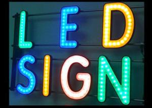Quality Multicolor Scrolling LED Signs 10mm Pixels Programmable Scrolling Display Board wholesale