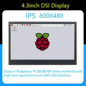 Quality 4.3 Inch Raspberry Pi Tft Display Module 800x480 MIPI Capacitive Touch Screen Module wholesale