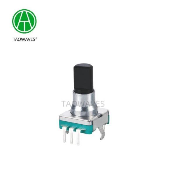Cheap 11mm Shaft Rotary Encoder EC11A21V01 With Contact Brush Type Operating System for sale