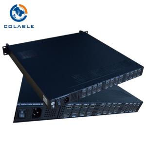 China Max 24 Channel HD To DVB T Encoder Modulator With Multiplexer COL5011U - NH1 on sale