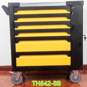 500Lbs Heavy Duty Tool Box Trolley 8 Drawer SPCC Cart Black