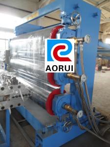 China PP / PE Building Hollow Grid Plastic Board Extrusion Line , PE / PP Hollow Grid Board on sale