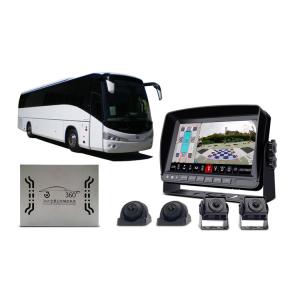 Front Rear Side View Backup Camera Car Multimedia Navigation System IP68 IPS Screen