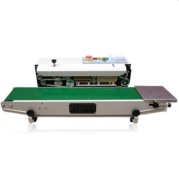 Cheap FRD-1000V Horizontal Continuous Band Sealer with Solid-Ink Coding for sale