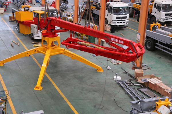 Mini 13m Full Hydraulic Spider Concrete Placing Boom Arms on Sale