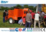 Overhead Stringing Max Intermittent Pull 100kN Hydraulic Cable Puller Machine