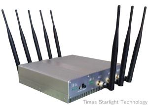 Quality Bluetooth WiFi GPS High Power Signal Jammer with IP Remote Monitoring System wholesale