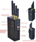 1.2G 2.4G Wireless Spy Camera Audio Bug WIFI Bluetooth Signal Jammer Blocker