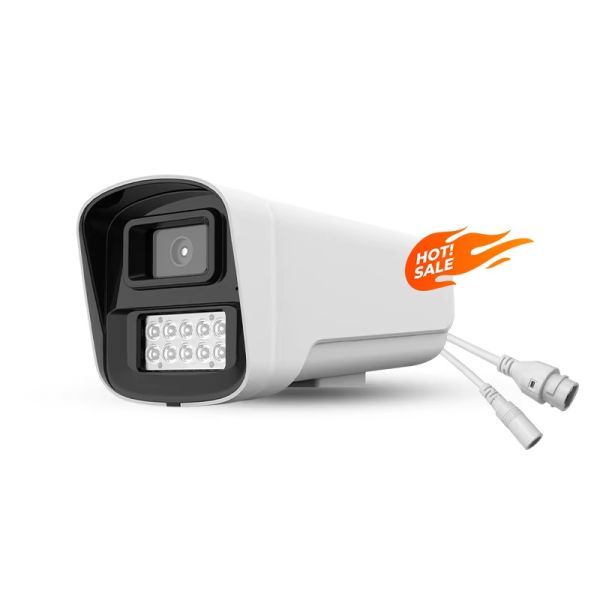 Dual-light Night Vision IP66 Waterproof Bullet Audio Motion Detection P2P CCTV 4MP POE AI IP Security Network Camera