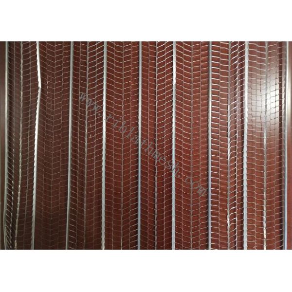 150mm Reinforcement Distance Expanded Metal Lath 2.1m Length 0.25mm Thickness