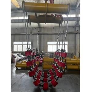 Quality Powerful Pipeline Roller Cradles For Lowering Oil Tube In Construction Projects wholesale