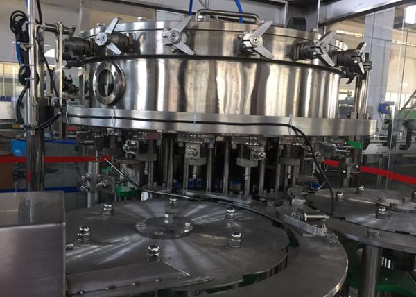 Carbonated Cold Drink Filling Machine , Small Scale Bottle Filling Machine