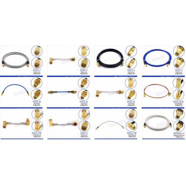15 Cm Length TV Coaxial Cable 1000 VAC Dielectric Withstanding Voltage