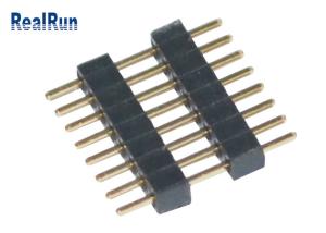 Quality Stackable 1*8 Pin PA6T 1.0mm Through Hole Header Connector wholesale