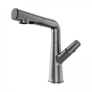 Quality Stainless Steel Monobloc Bathroom Kitchen Faucet Tap Two Hole Custom wholesale