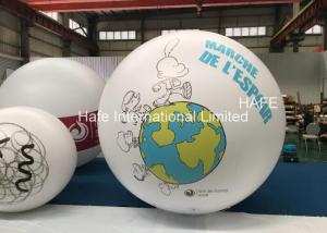 China 2.5 M Advertising Helium Balloons With Led Lights Logo Branding Customize Printing on sale