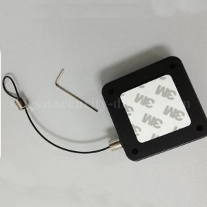 Square Retracting Multi-Purpose Security Tether With Adjustable Lasso End