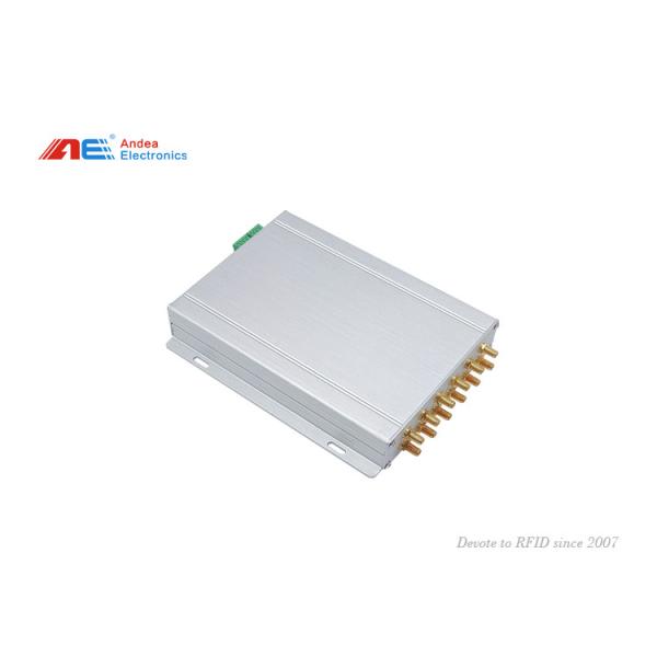 Cheap High Frequency High Power RFID Reader With Ethernet , USB , RS232 And RS485 Interface For Chip Management for sale