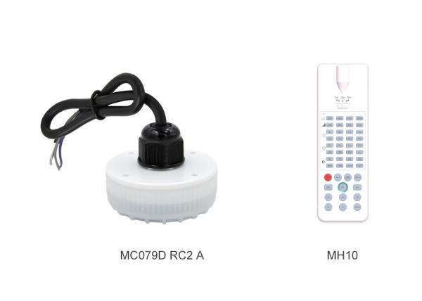 Cheap MC079D RC 2 DC Motion Sensor Daylight Priority Function High Bay For Warehouse for sale