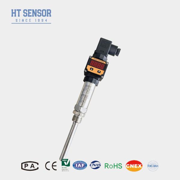 Stainless steel PT1000 temperature indicator transmitter with analog output and