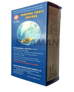 Quality SOLAS CCS Inflatable Life Raft Emergency Survival Food Ration 5 Years Shelf Life 500g wholesale