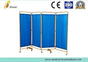 China 2000*1800 Stainless Steel Hospital Privacy Screens Mobile Folding Hospital Ward Screen (ALS-WS05) on sale
