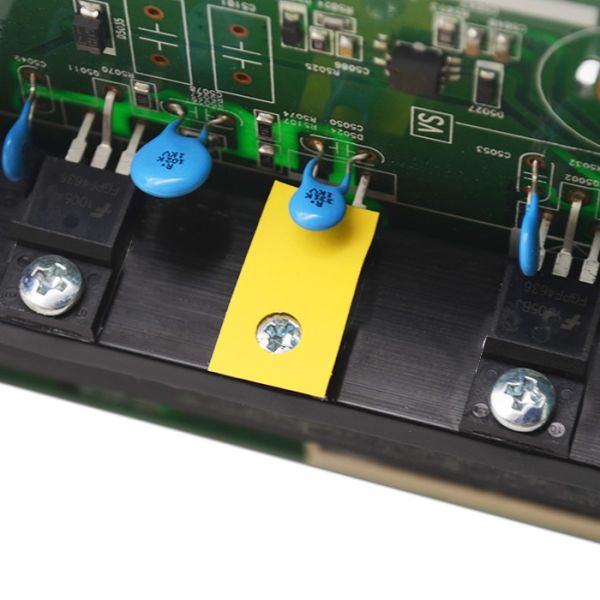 TIS812-11-03 Yellow Silicone Heat Insulation Pad Thermal Insulation Materail For Battery In New Energy