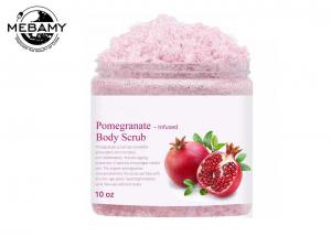 China Exfoliating Skin Care Body Scrub , Pomegranate Brightening Body Scrub Anti Aging on sale