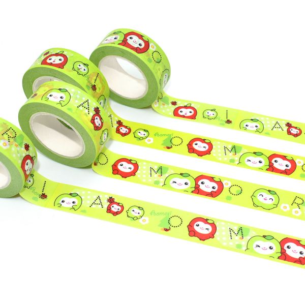 Custom Decorative Packing Tape Printed Fun DIY Crafts Masking Washi Tape