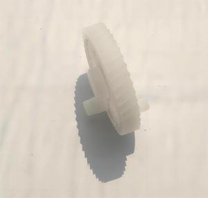 Quality M0.7 43 Teeth Precision Plastic Gears POM Molded Helical For Juice Machines wholesale