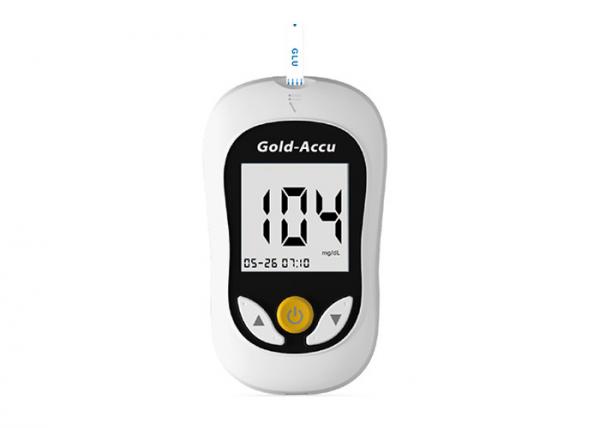 Cheap GOLD-ACCU Blood Sugar Testing Devices Diabetes Blood Checking Machine Long Battery Lifetime for sale