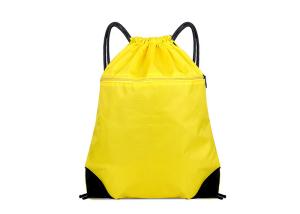 China 210d Polyester Drawstring Bag , Custom Drawstring Backpack Multi - Function on sale