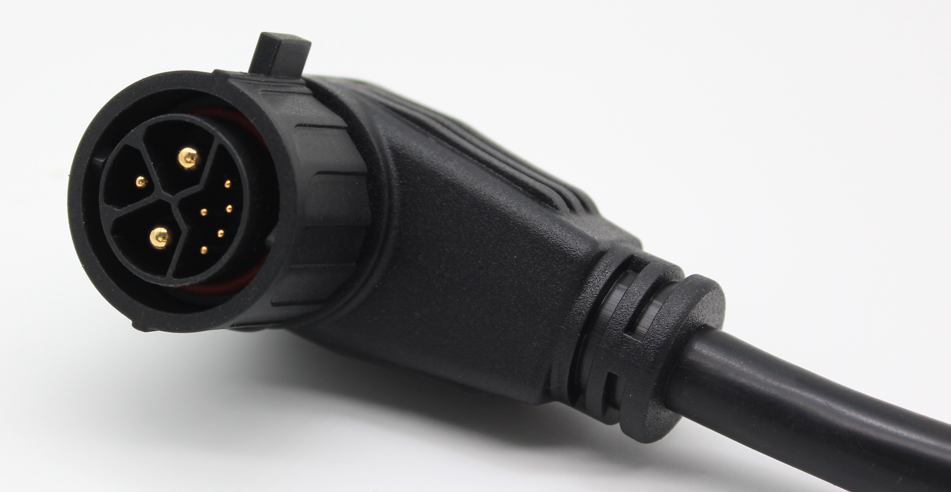 2+1+5 Pin Plug And Socket Signal Pin Power Electric Scooter Connector Waterproof