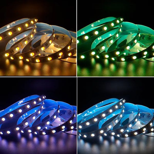 Warm White LED RGB Strip Light Flexible DC 12V SMD5050 RGBW RGBWW