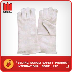 China SLG-402G cow split leather welding gloves on sale