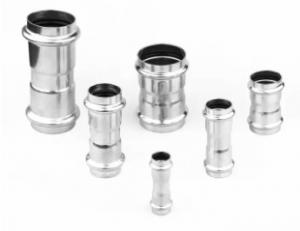 Quality Sanitary Press Fit Plumbing Fittings DN15mm - DN50mm Nickel White Color wholesale