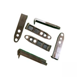 China 70mm X 16 X 5mm Brown Steel Gripper For Offset Printing Middle Hole 6mm HD on sale