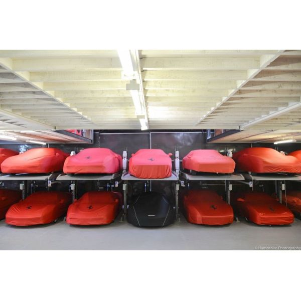 2 Columns Simple Car Stack Parking Equipment Car StackerC ar Elevator Parking Systems
