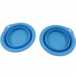 Quality Silicone Cute Pet Bowls Elevated Food And Water Bowls For Dogs Self Feeding Water Bowl 96 Oz wholesale