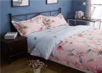330TC 60S Flower Pattern And Washed Cotton Bedding Sets Quilt / Pillowcase /
