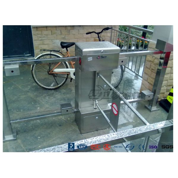 AC 220V IC ID Swing Barrier Gate Swing Flap Barrier Gate 600mm Access Control For Magnetic Turnstile