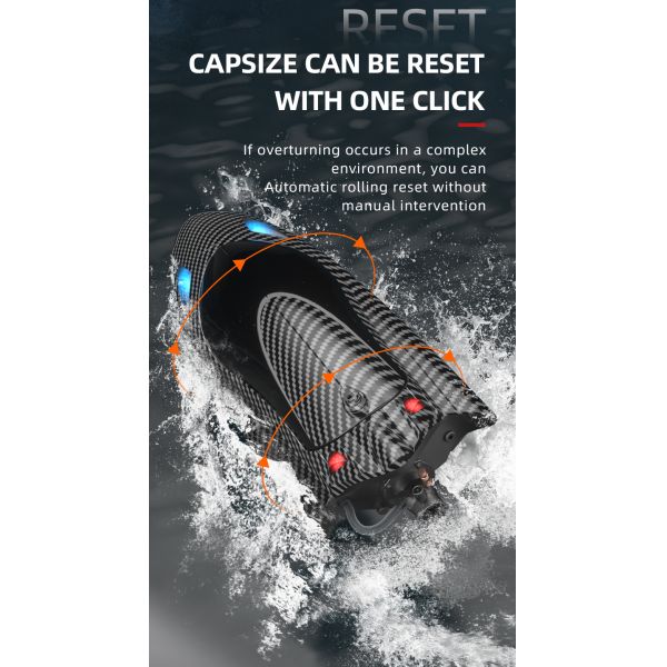 Fy011 High Speed 25KM/h RC Boat 2.4G Remote Control No Exposed Blades Capsized Reset Explosive And Powerful RC Ship Toy