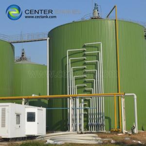Quality Bolted Steel Dry Bulk Grain Storage Silos Impact Resistance 2 Years Warranty wholesale